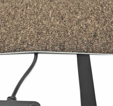 カーペットの下